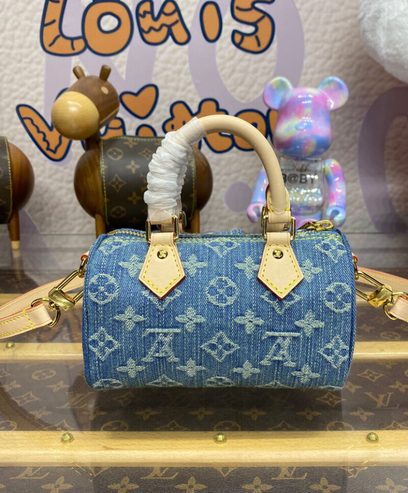 Louis Vuitton Nano Speedy M82950 Blue
